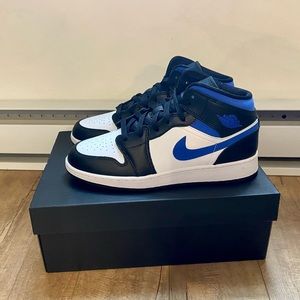 Jordan 1 Mid - Racer Blue / 8.5 Women